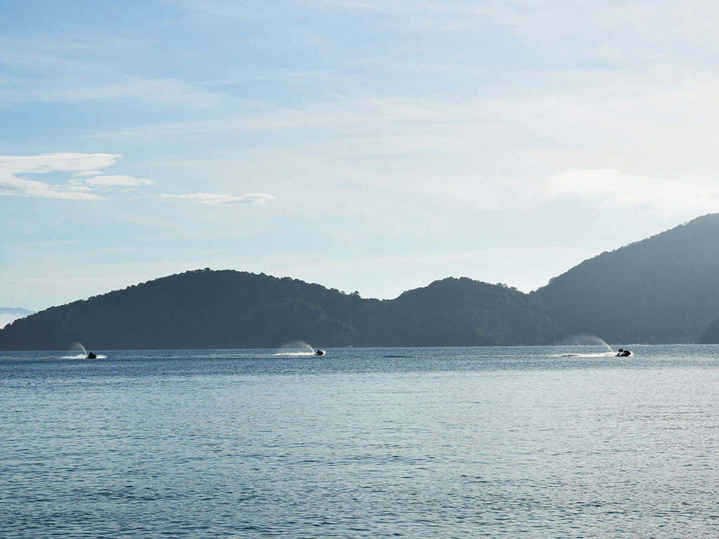 Enseada la mejor playa de Ubatuba para nadar