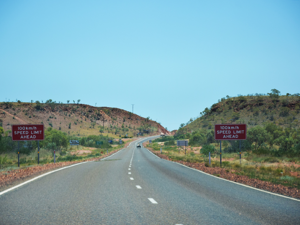 Stuart Highway desde Darwin hasta Port Augusta