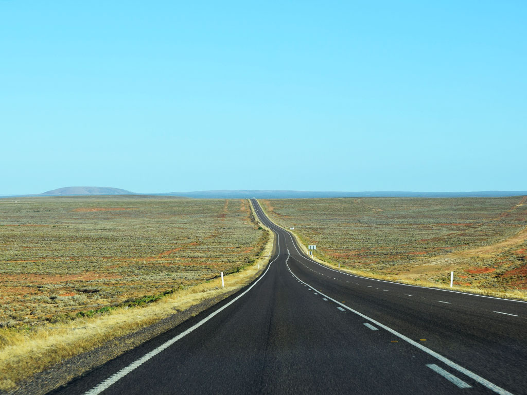 Stuart Highway desde Darwin hasta Port Augusta